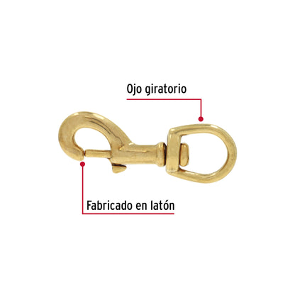 Bandola Destorcedora Latón 5/8 Pulgada