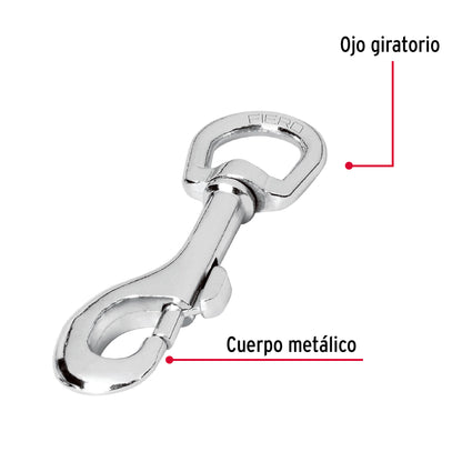 Bandola Zinc Giratoria 1 Pulgada