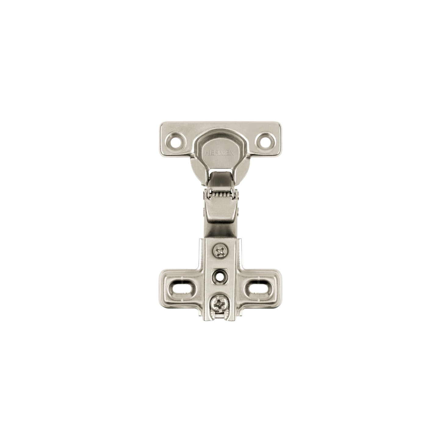 Bisagras bidimensionales de 95° cobertura media en bolsa con 2 piezas