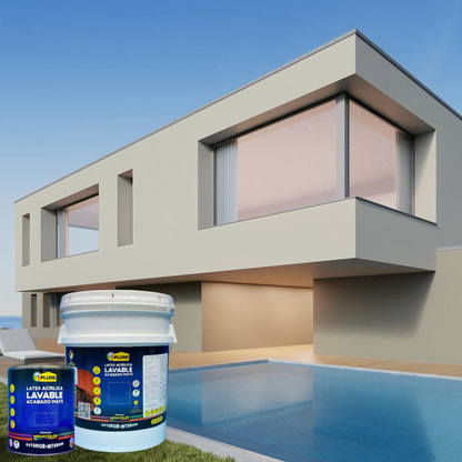 Pintura látex Pluss mate acrílica lavable para interior y exterior