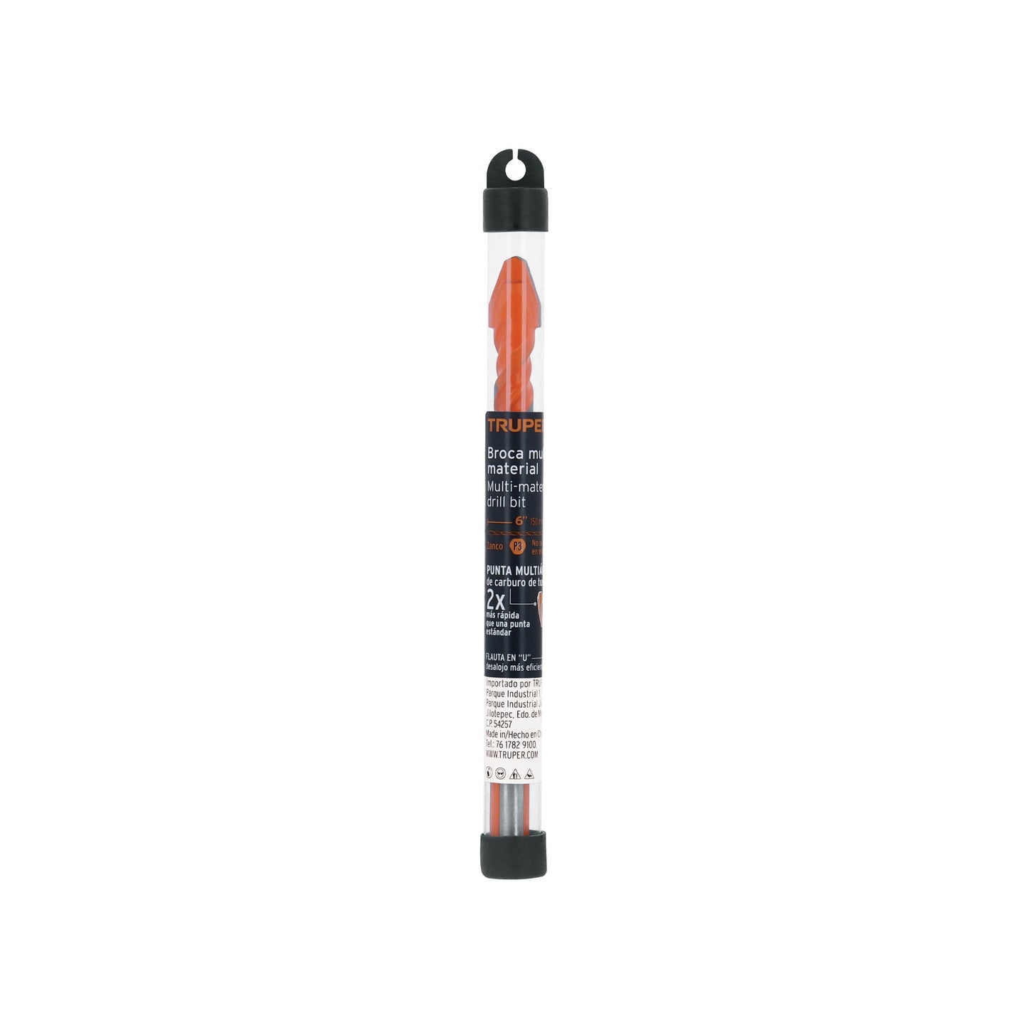 Broca multimaterial 1/2 x 6"