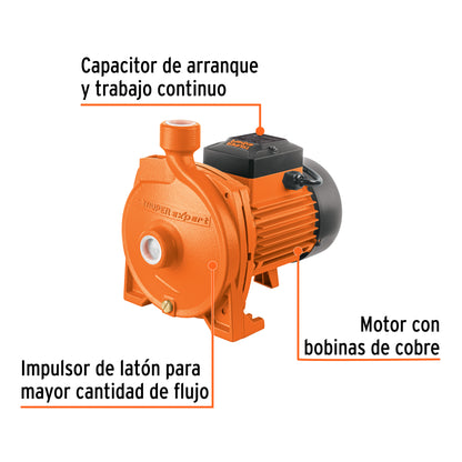 Bomba centrífuga de 1/2 HP modelo europeo