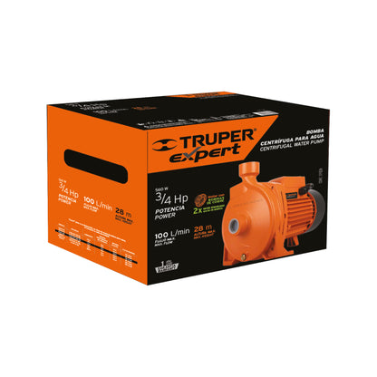 Bomba centrífuga de 3/4 HP modelo europeo