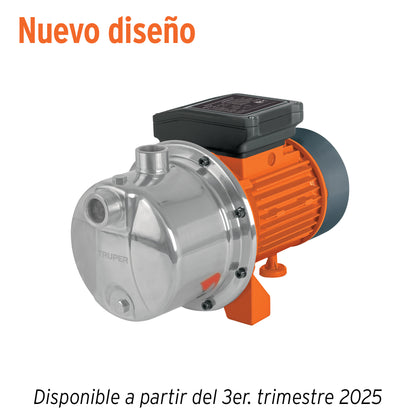 Bomba tipo jet de acero inoxidable de 1 1/2 HP