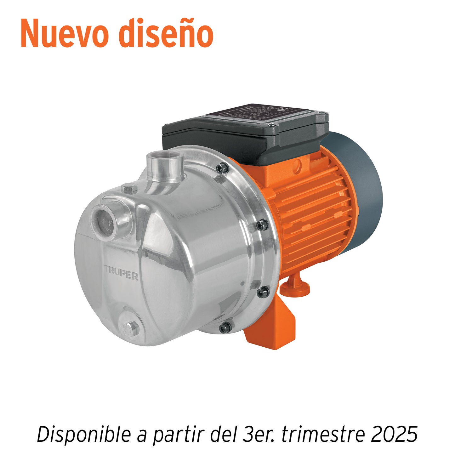 Bomba tipo jet de acero inoxidable de 1 HP