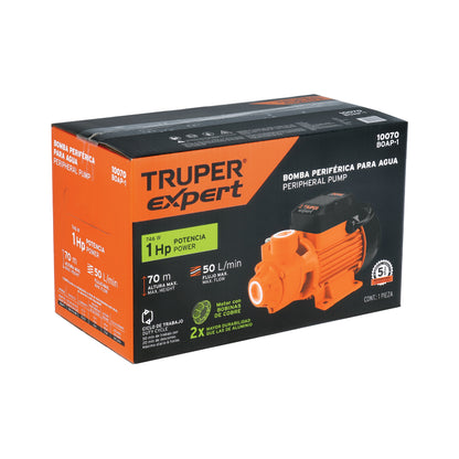 Bomba periférica de 1 HP agrícola