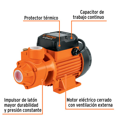 Bomba periférica de 3/4 HP agrícola