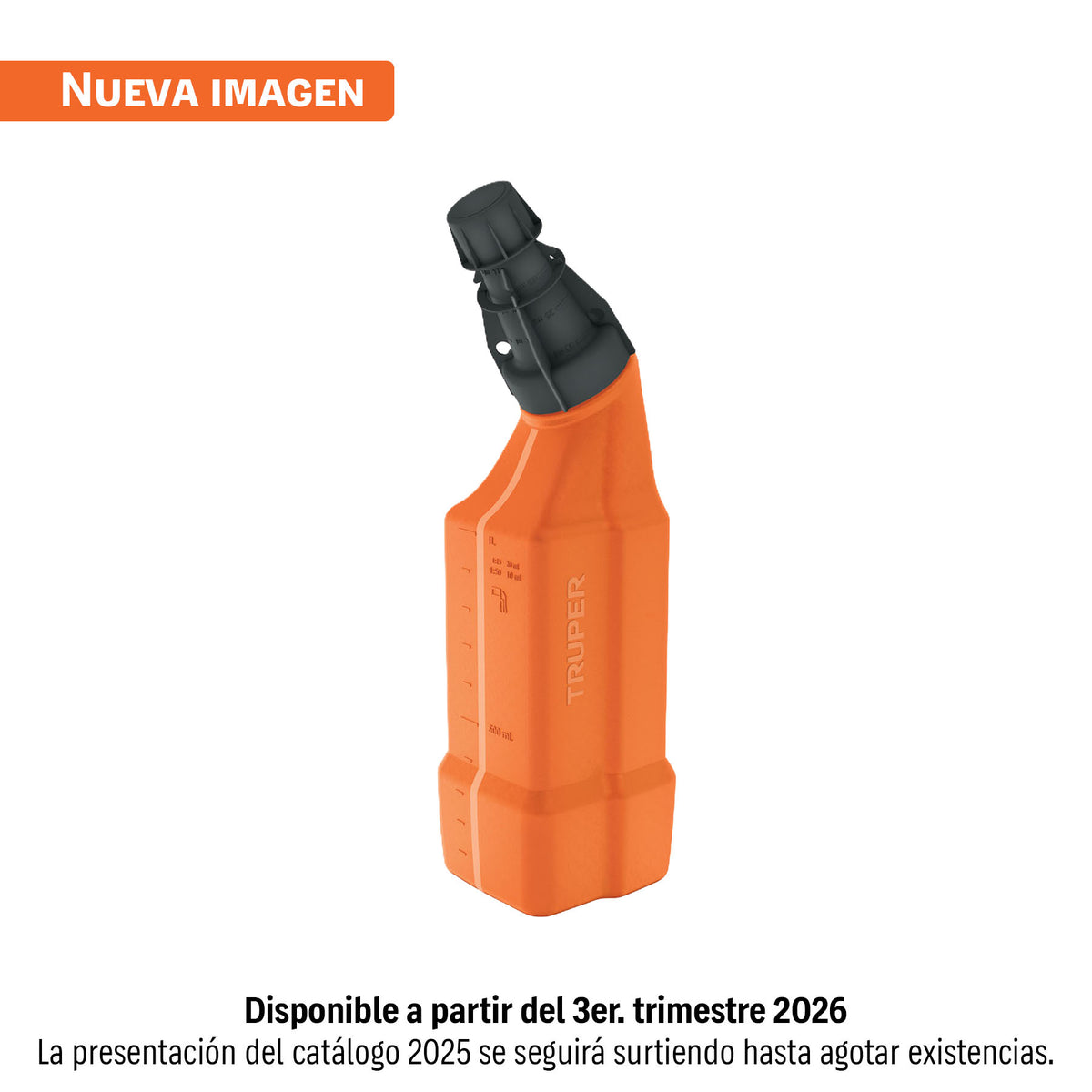 Bote para mezcla de gasolina y aceite, 1 L