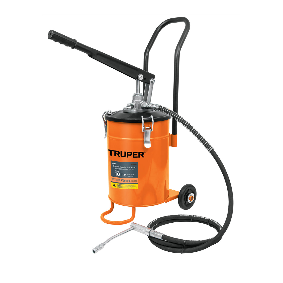 Bomba inyectora de grasa, 10 kg