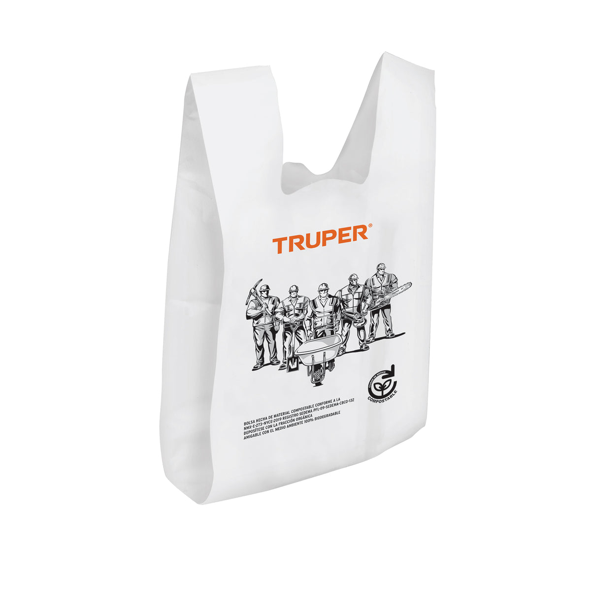 100 bolsas plásticas biodegradables de 20 x 40 cm
