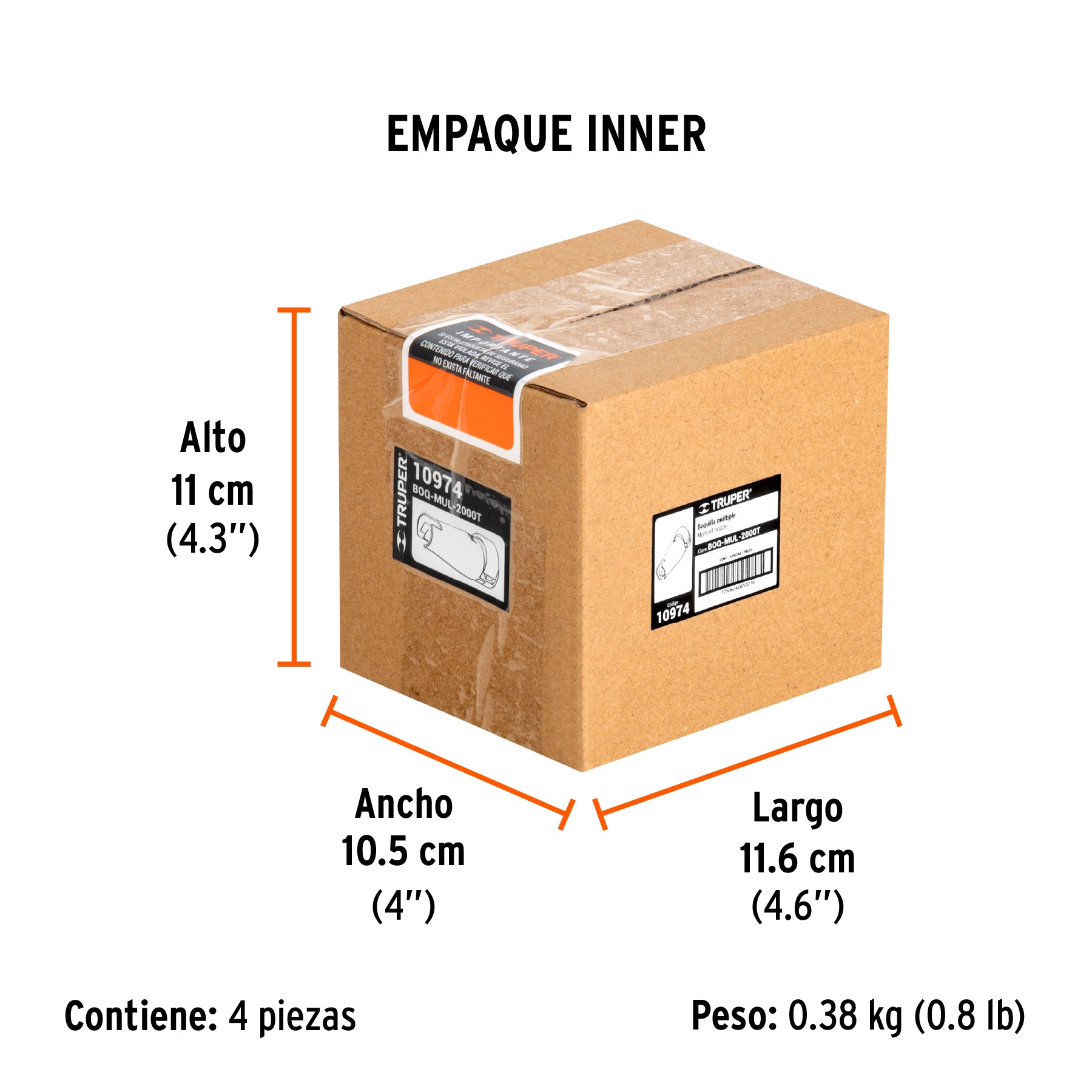 Boquilla multiuso para LAVA-2000T - TRUPER - SKU 10974