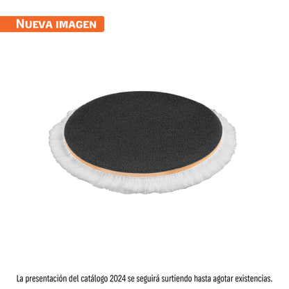 Borla 100% lana de 7 pulg fijacion hook - SKU 16709