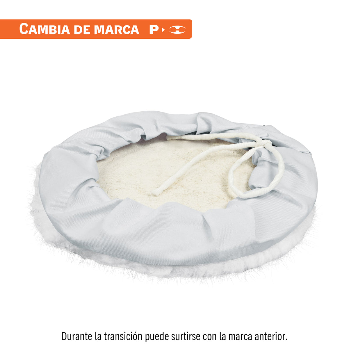 Borla para pulir de lana de 10 pulg - SKU 26401