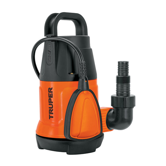 Bomba sumergible plástica para agua limpia de 3/4 HP