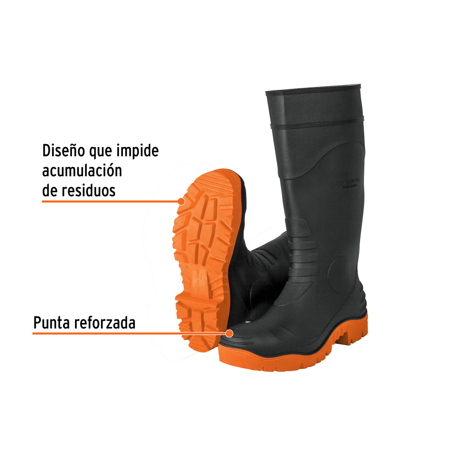 Botas industriales de PVC