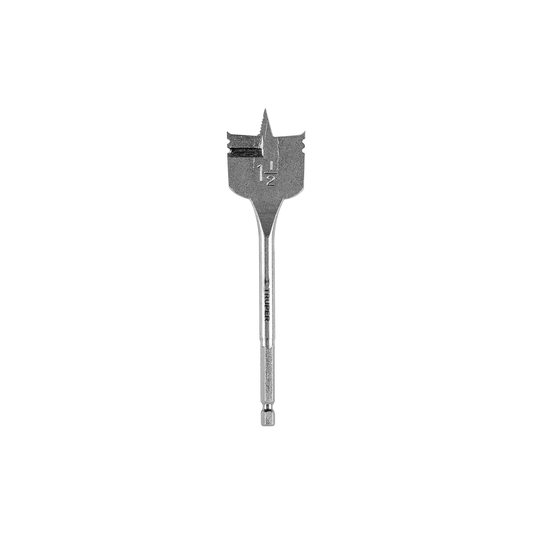 Broca plana de manita 1-1/2" para madera
