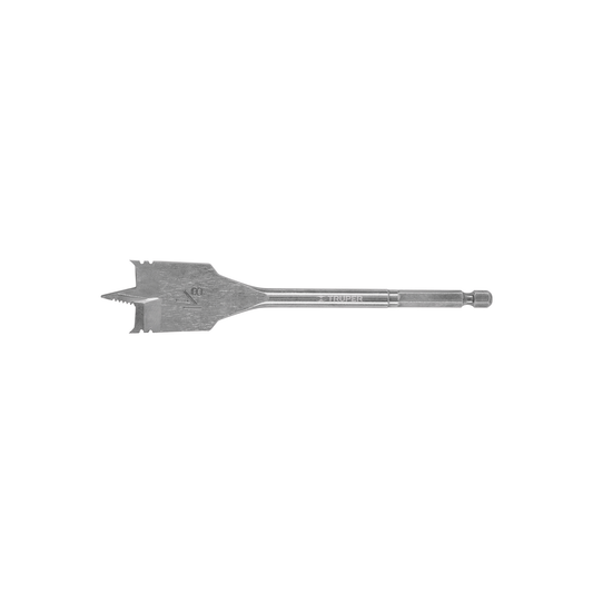 Broca plana de manita 1-1/8" para madera