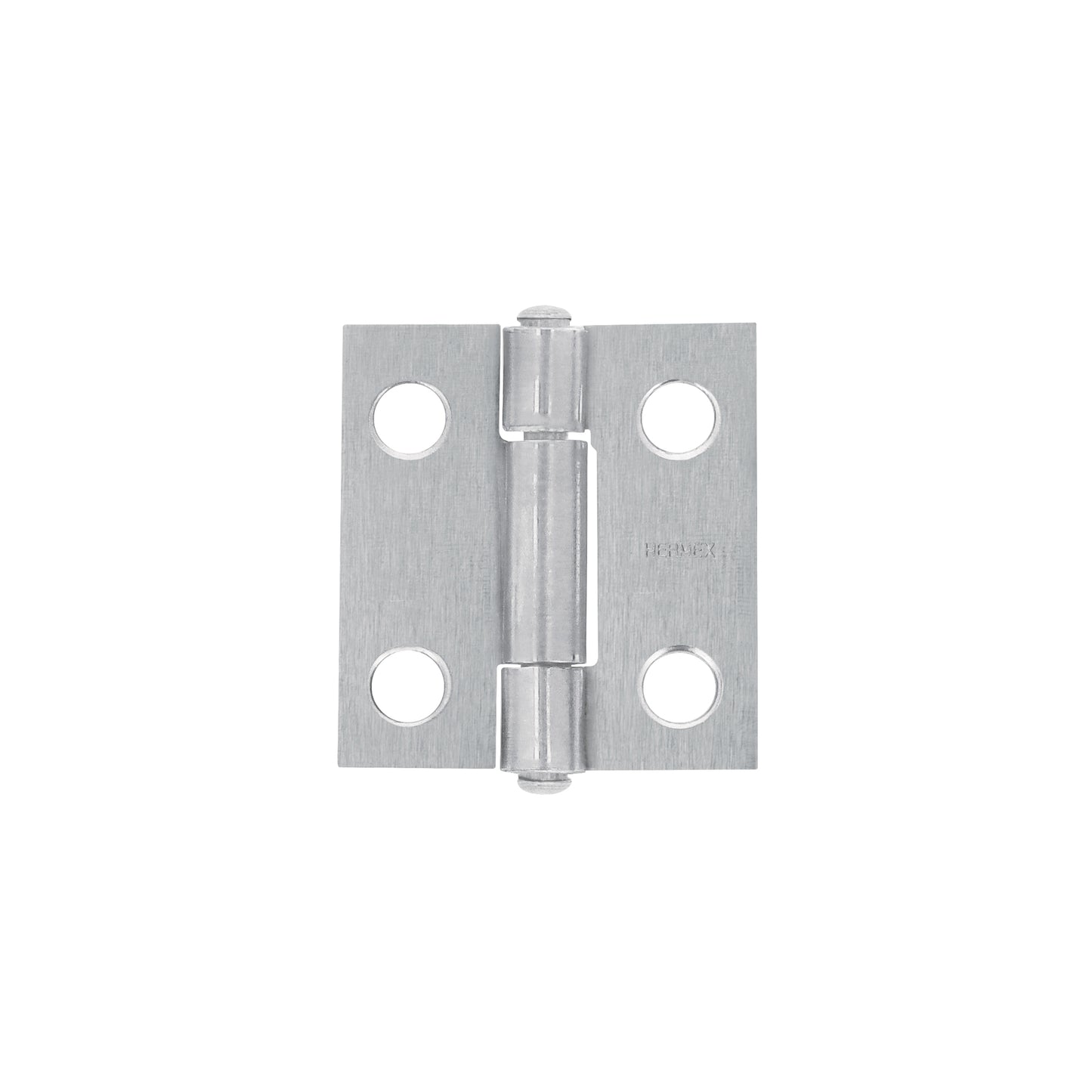 Bisagra rectangular de 1 pulgada en acero pulido