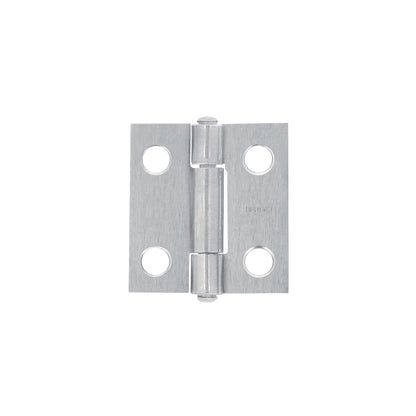Bisagra rectangular de 1 pulgada en acero pulido