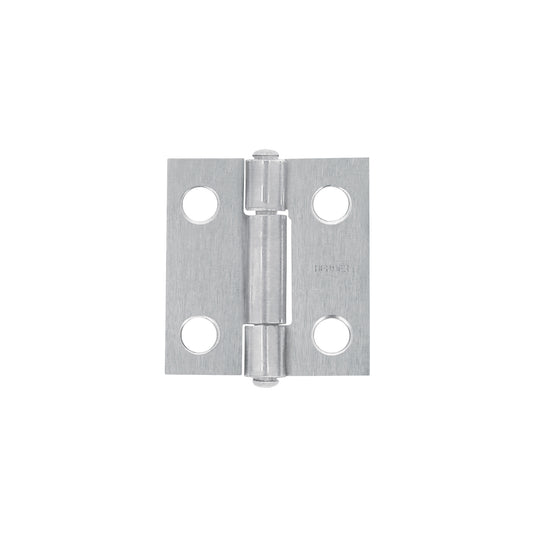 Bisagra rectangular de 1 pulgada en acero pulido