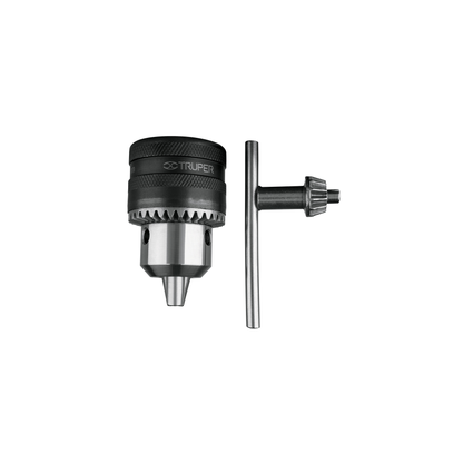 Broquero 1/2" con llave cuerpo moleteado TRUPER