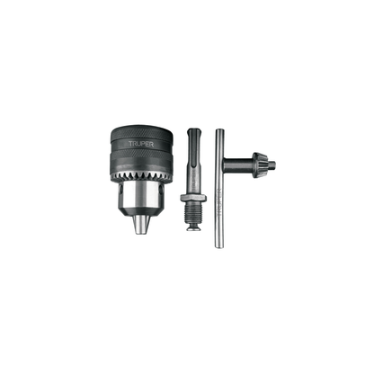 Broquero 1/2" con llave y adaptador SDS Plus TRUPER