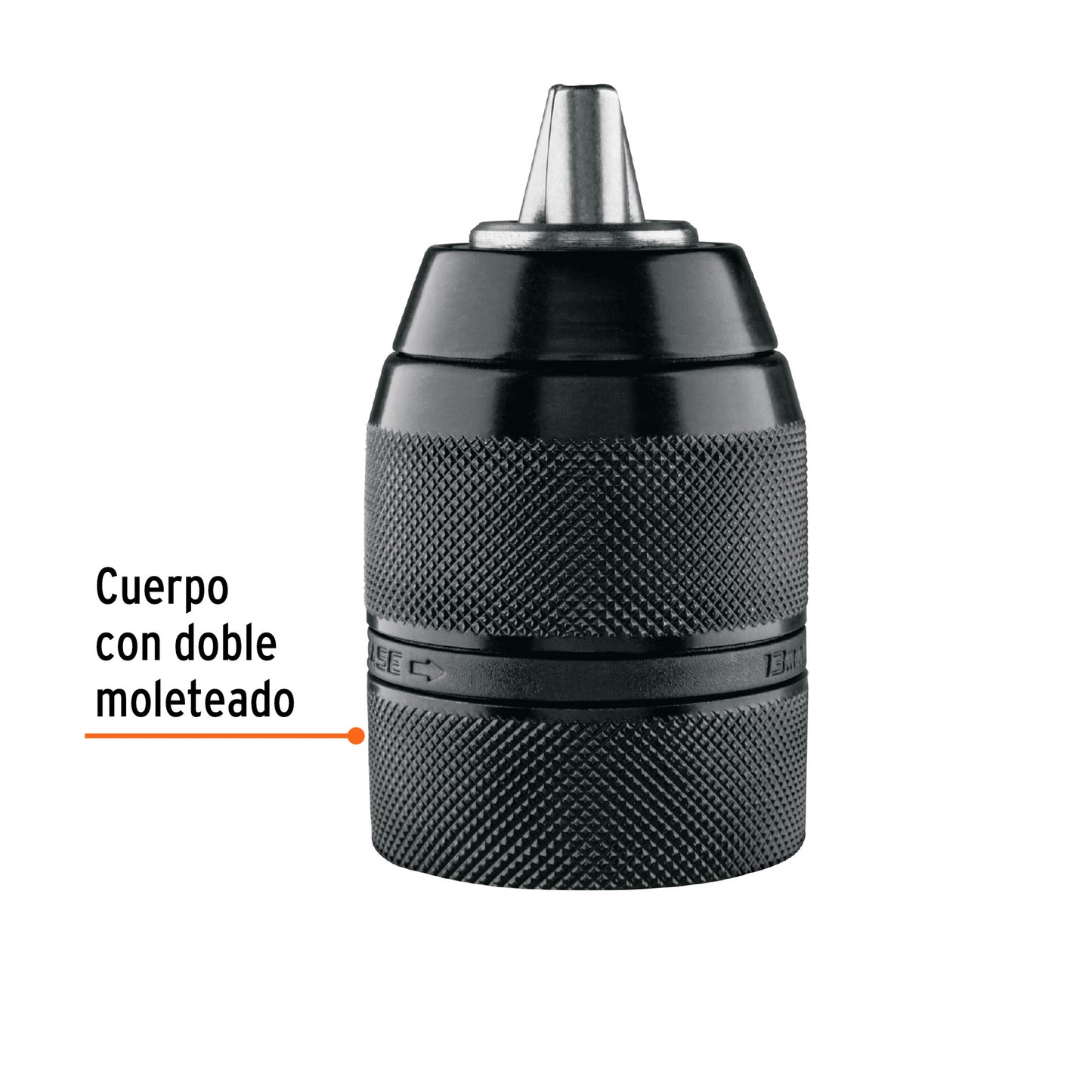 Broquero 1/2" sin llave para máquinas inalámbricas TRUPER