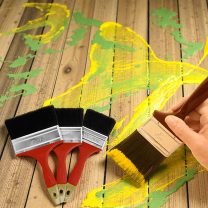 Brocha para pintura con cerdas de alta absorción y mango ergonómico
