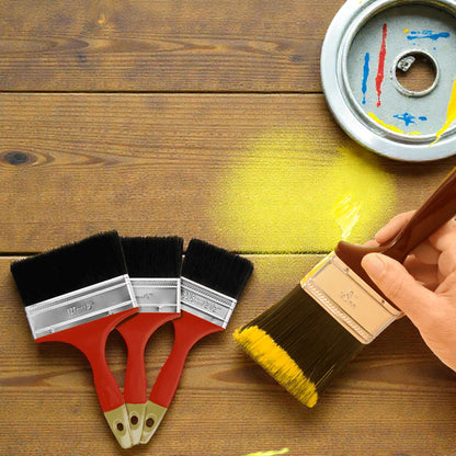 Brocha para pintura con cerdas de alta absorción y mango ergonómico