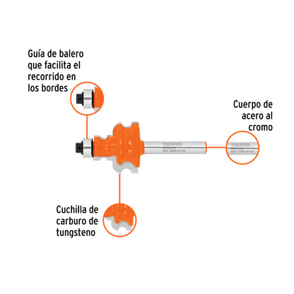 Broca router jovel 1" con balero