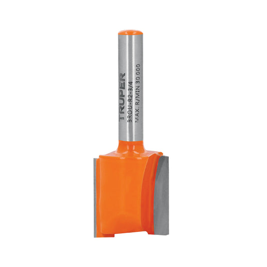 Broca para router recta 2 filos 3/4"
