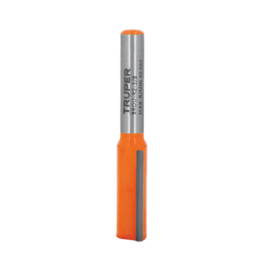Broca para router recta 2 filos 3/8"