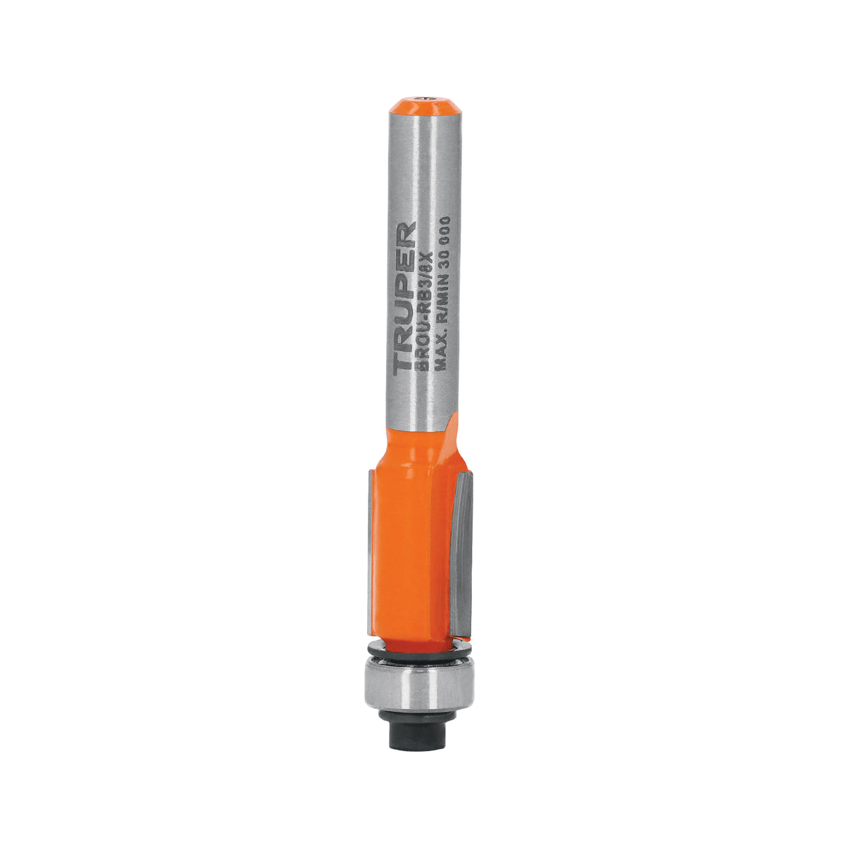 Broca para router, corte recto, 3/8" con balero