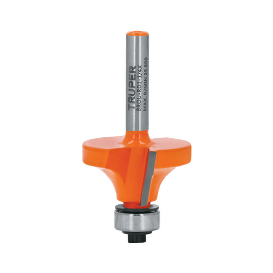 Broca para router redondeado 1-1/4" con balero