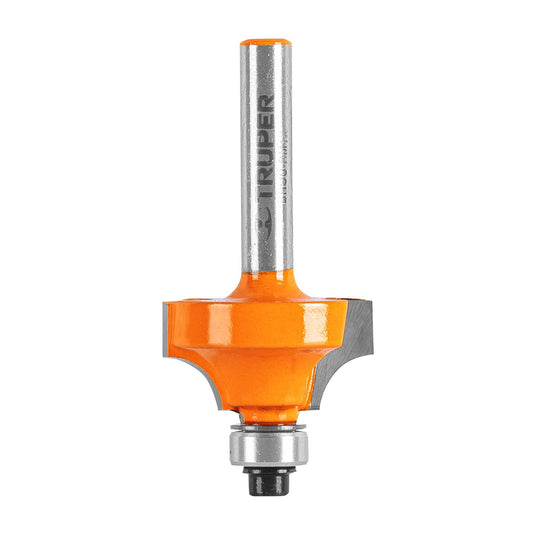 Broca para router redondeado con moldura 1"