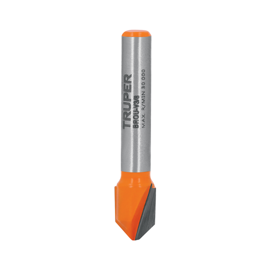 Broca para router corte en "V" 3/8"