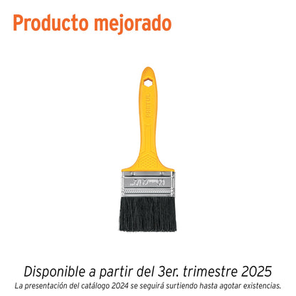 Brocha uso general de 2 1/2 pulgadas con mango de plástico