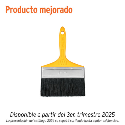 Brocha uso general de 6 pulgadas con mango de plástico