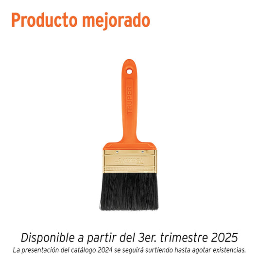 Brocha profesional de 3 pulgadas con mango de plástico