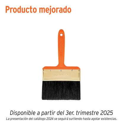 Brocha profesional de 5 pulgadas con mango de plástico