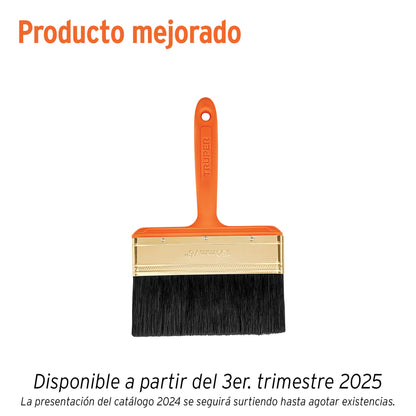 Brocha profesional de 6 pulgadas con mango de plástico