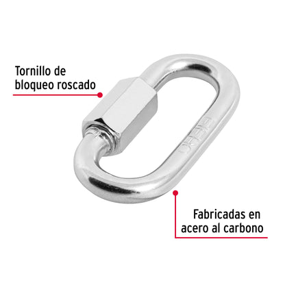 Bandola Acero con Seguro 5/16 Pulgada