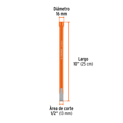 Cincel de corte frío de 1/2 X 10"