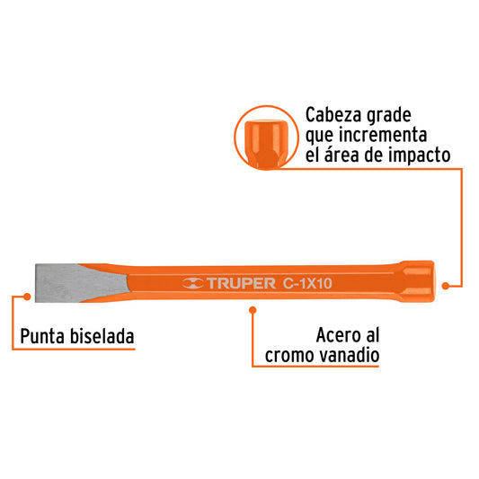 Cincel de corte frío de 1 X 10" · vista 2
