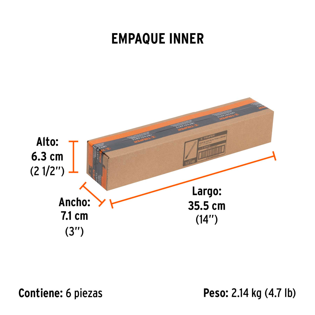 Cincel de corte frío de 3/4 X 12" · vista 6