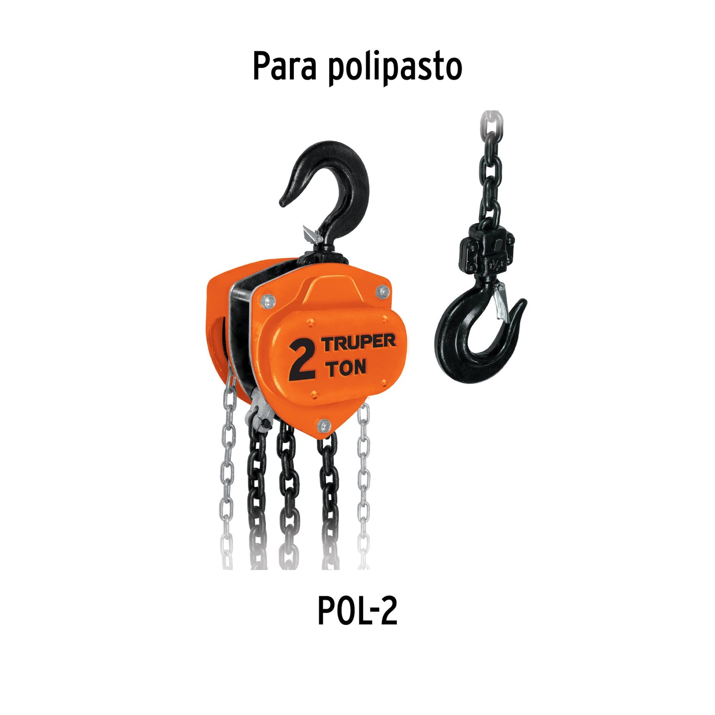 Cadena de repuesto para polipasto 2 toneladas