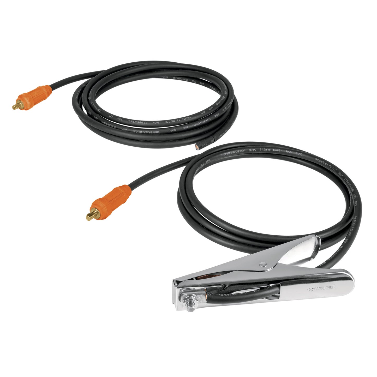 Cables con pinza a tierra p/SOT-250A