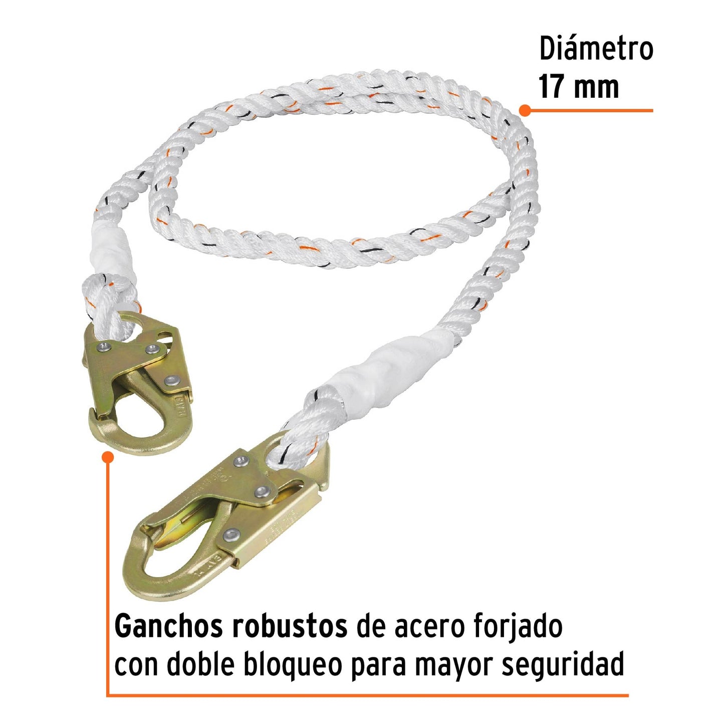 Cable de posicionamiento cuerda de poliéster