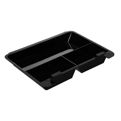 Caja para dinero de acero con charola removible de 20 cm