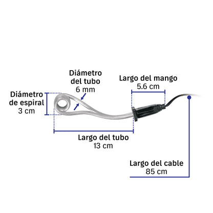 Calentador inmersión agua 10L 500W